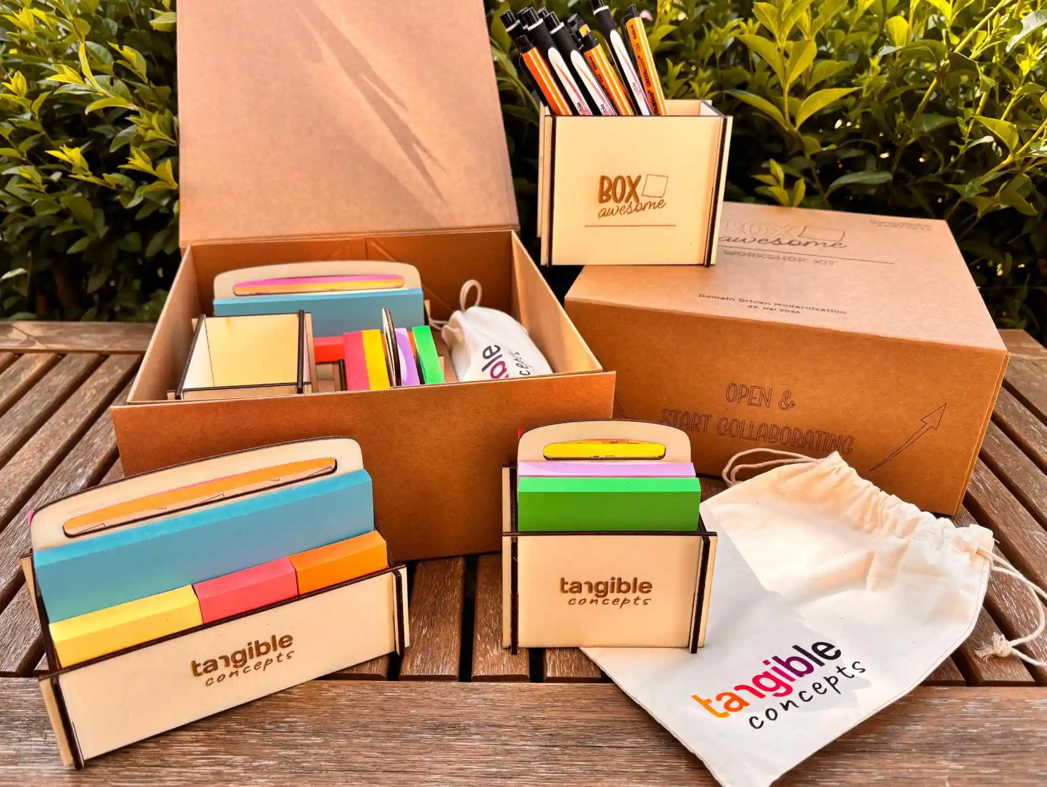 BOX awesome - Material-Set für EventStorming