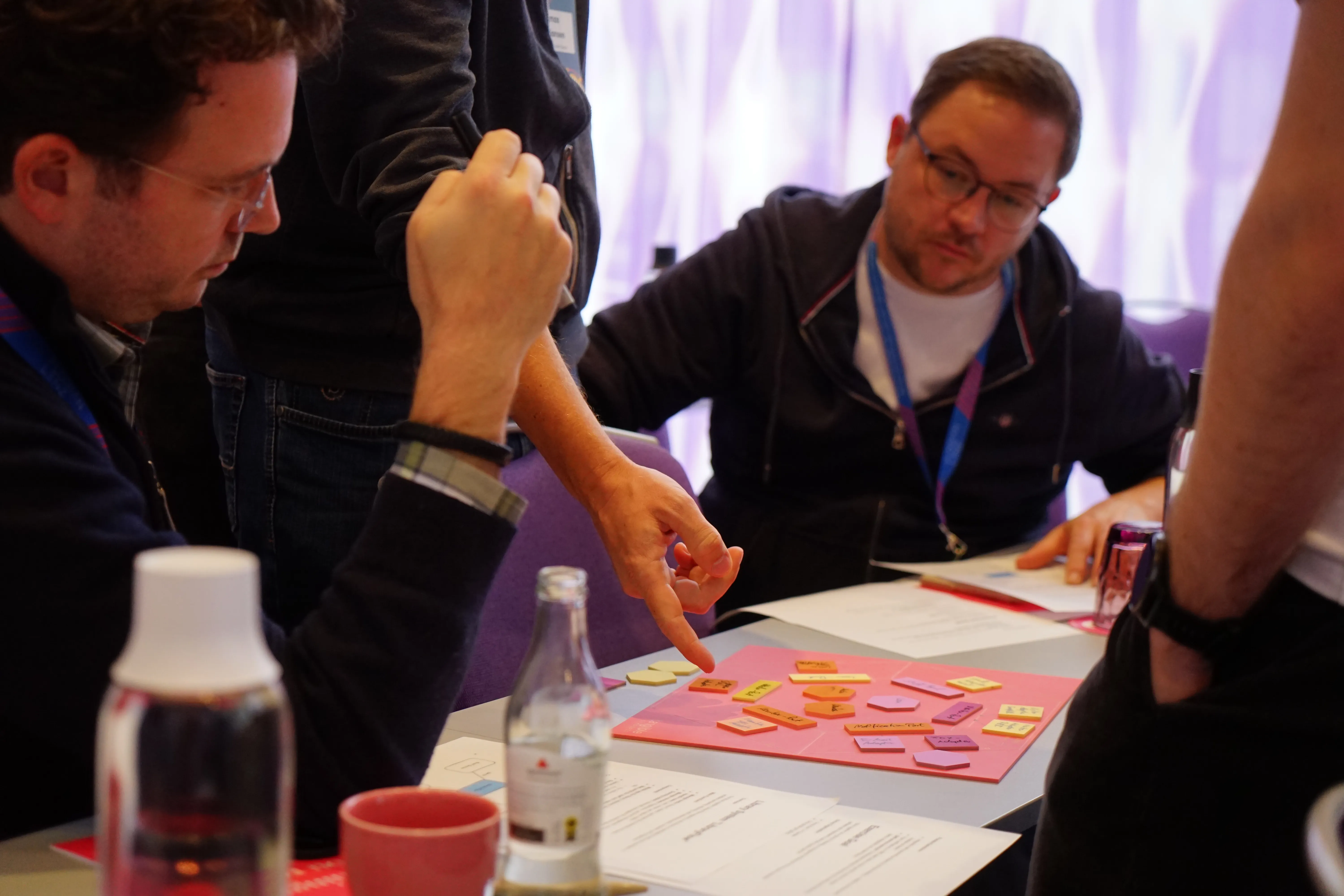 Gemeinsame Analyse von Ports-und-Adapter-Strukturen im Workshop-Kontext